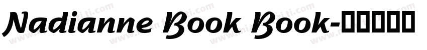 Nadianne Book Book字体转换